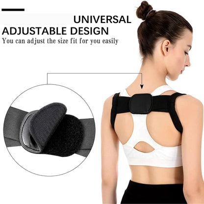 Back Posture Corrector Belt Adjustable Shoulde Neck Spine Reshape Body for Column Posture Correction for Women Men Straightener